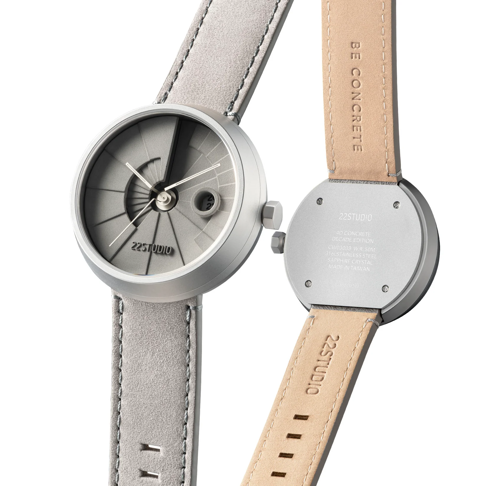 4D Concrete Watch Decade Anniversary Edition - Concrete Grey thumbnail 2