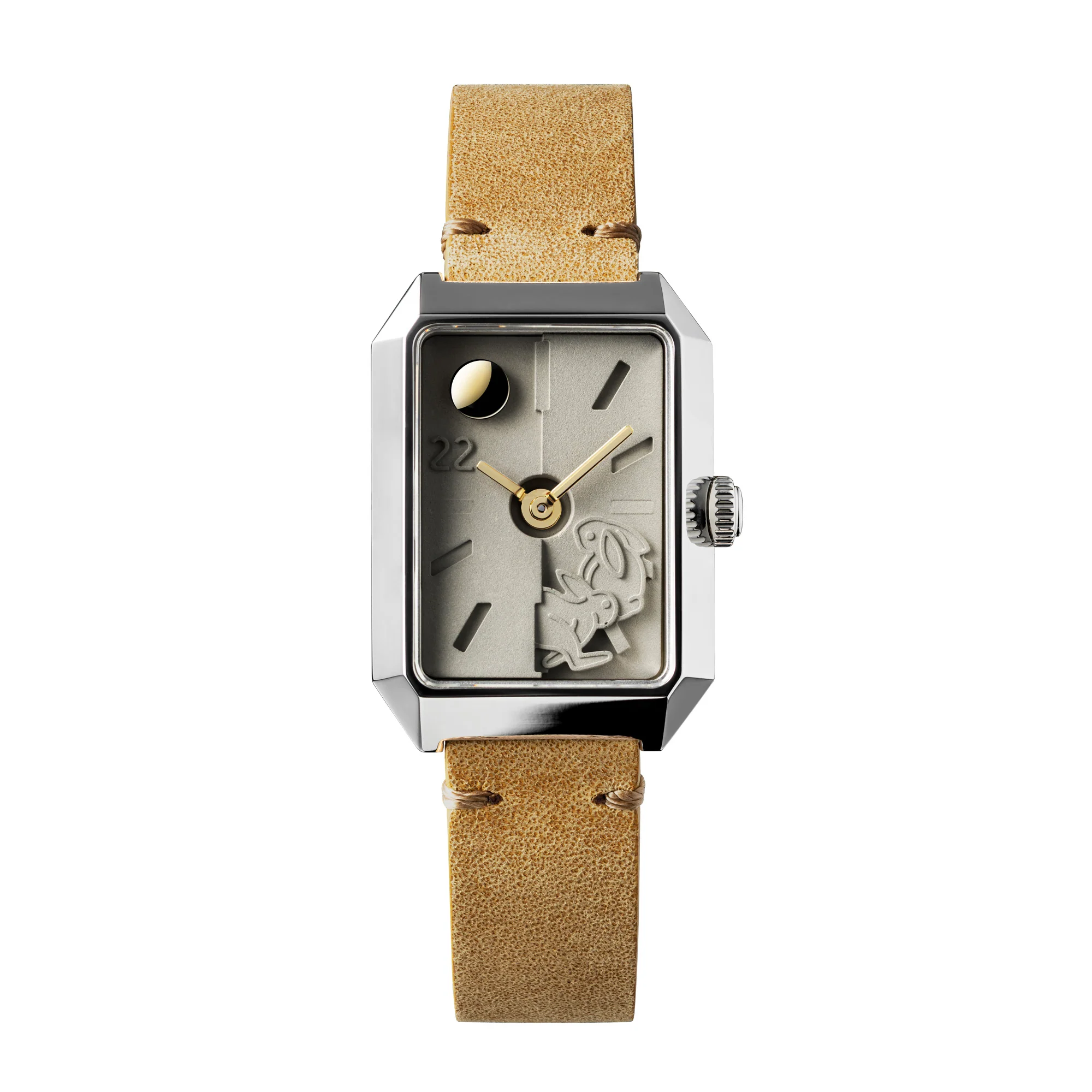 Limited Rabbit Edition Concrete Watch Manual Wind_Silver grass (Woman) thumbnail 2
