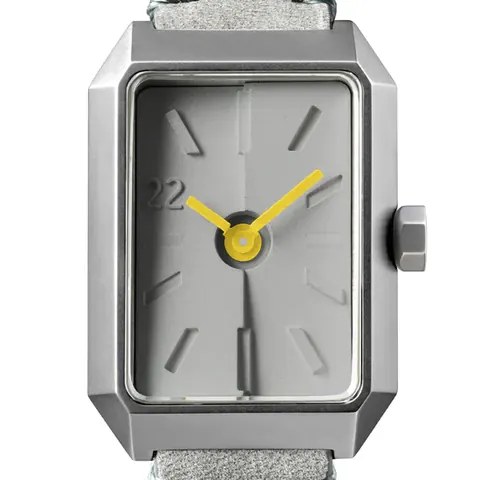 Ups & Downs Rectangular Concrete Watch_Concrete Gray