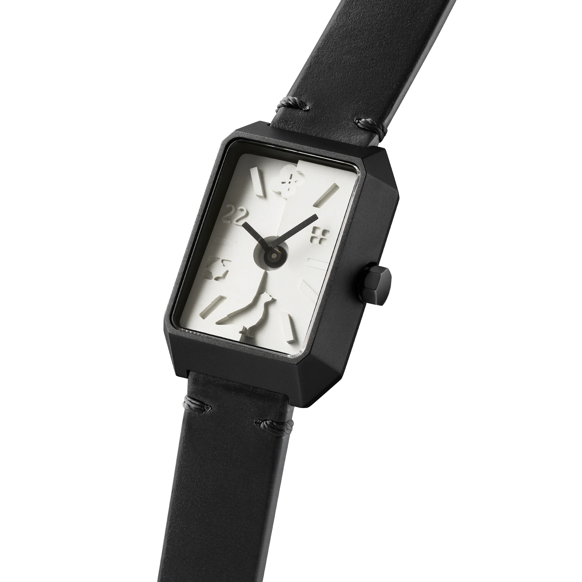 Ups & Downs Rectangular Concrete Watch_InBloom Piano Keys Edition thumbnail 3