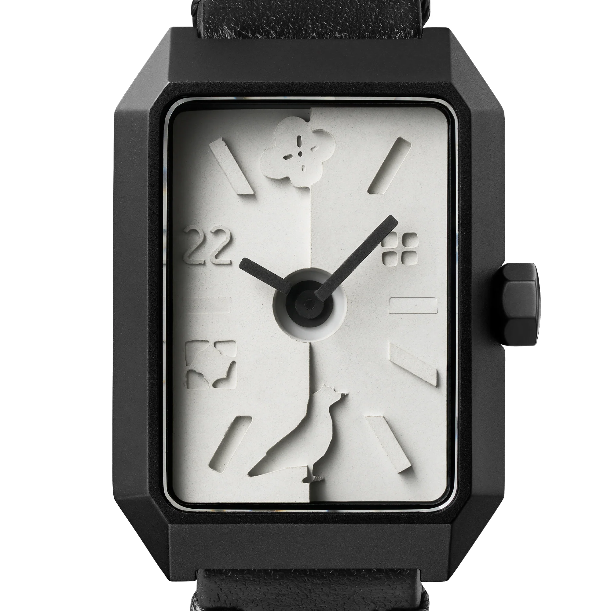 Ups & Downs Rectangular Concrete Watch_InBloom Piano Keys Edition thumbnail 4