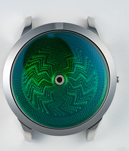 Antero - Emerald Green Straightline Pattern Dial (Only 9 pieces remain) thumbnail 2