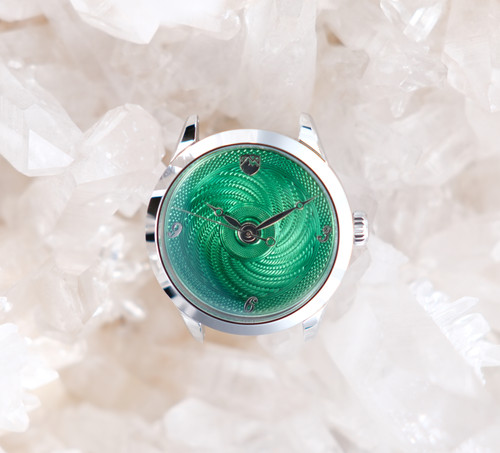 Antero (40mm Round Case) - Forest Green Dial thumbnail 3