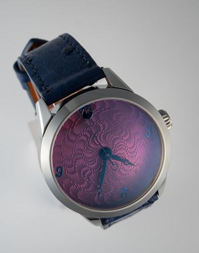 Antero (40mm) - Raspberry Grade 5 Anodized Niobium Dial thumbnail 4
