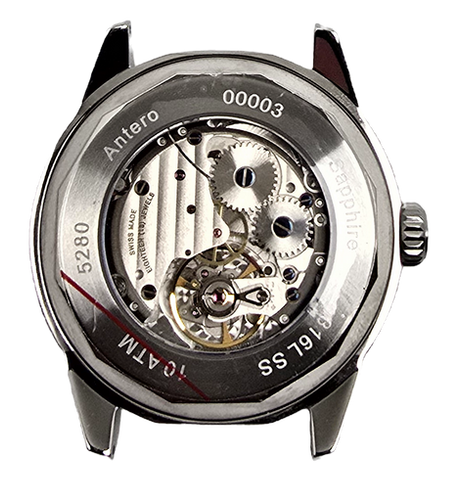 Antero (40mm Round Case) - Teal Basketweave Pattern Dial thumbnail 2