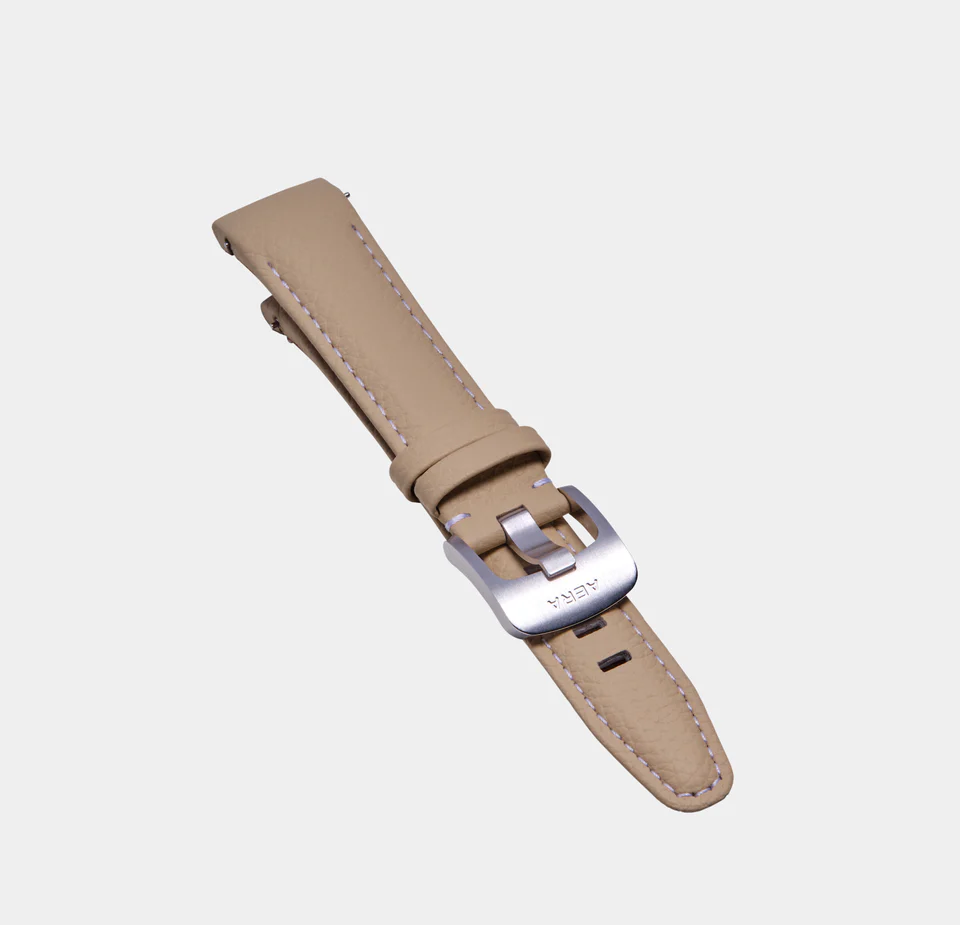 Pebble Leather - Desert Tan - 20MM