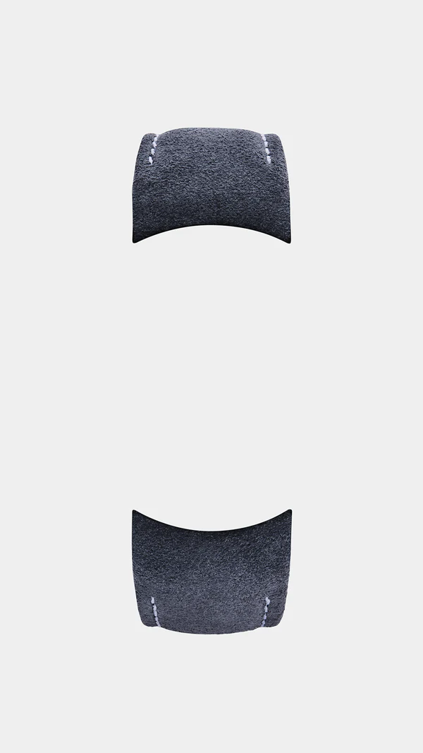 Suede - Charcoal Grey - 20MM