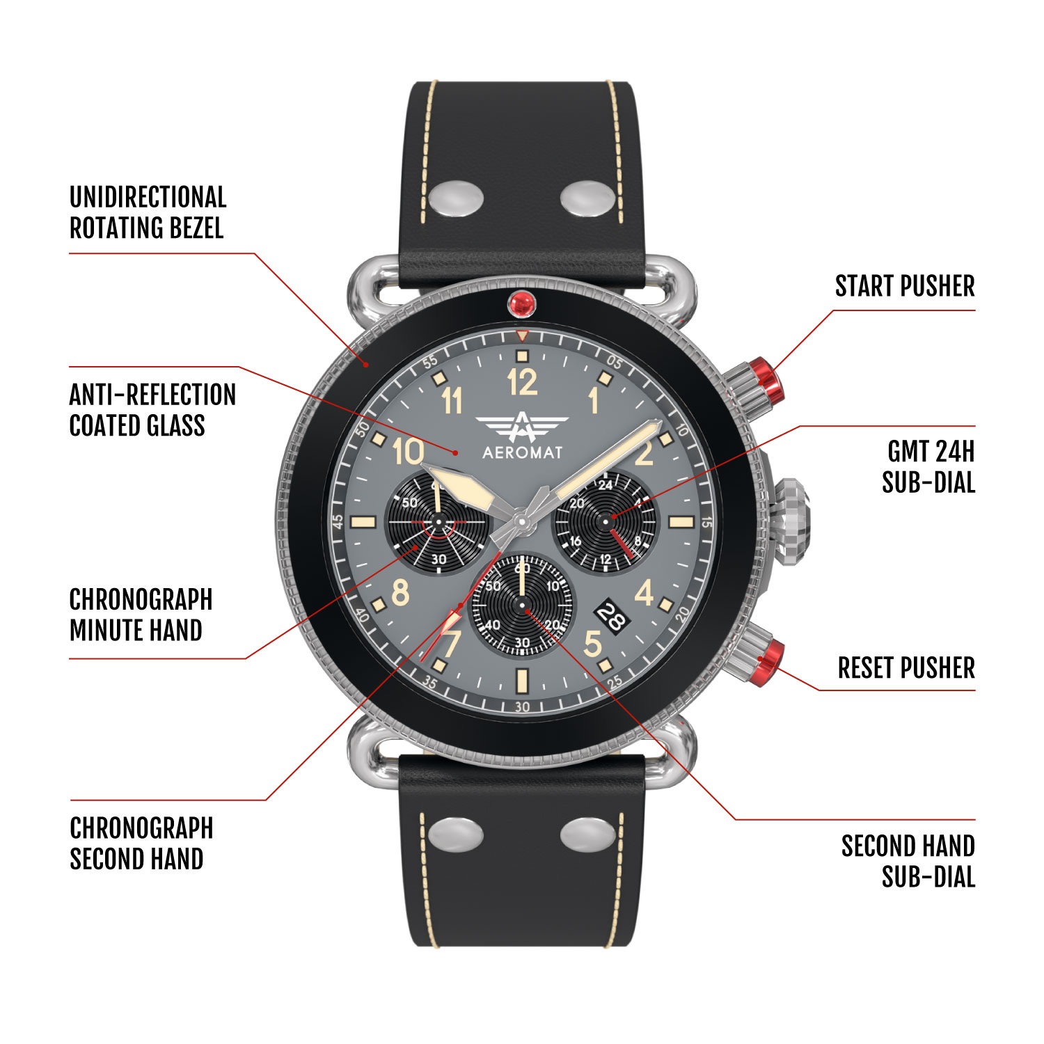 VDN Gray Leather thumbnail 4