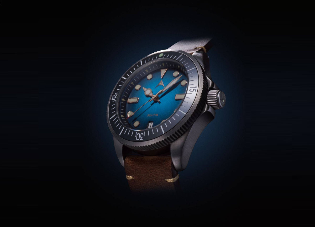 Sea Hunt Blue Dial