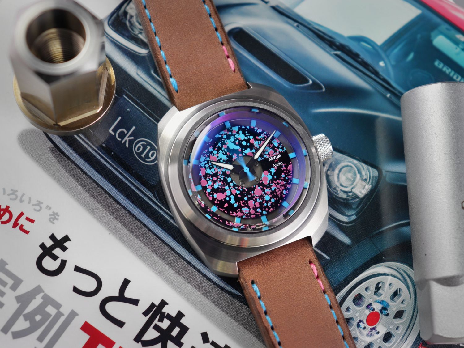 Aevum x Ando Turbo Fan Super-lite Titanium Automatic thumbnail 2