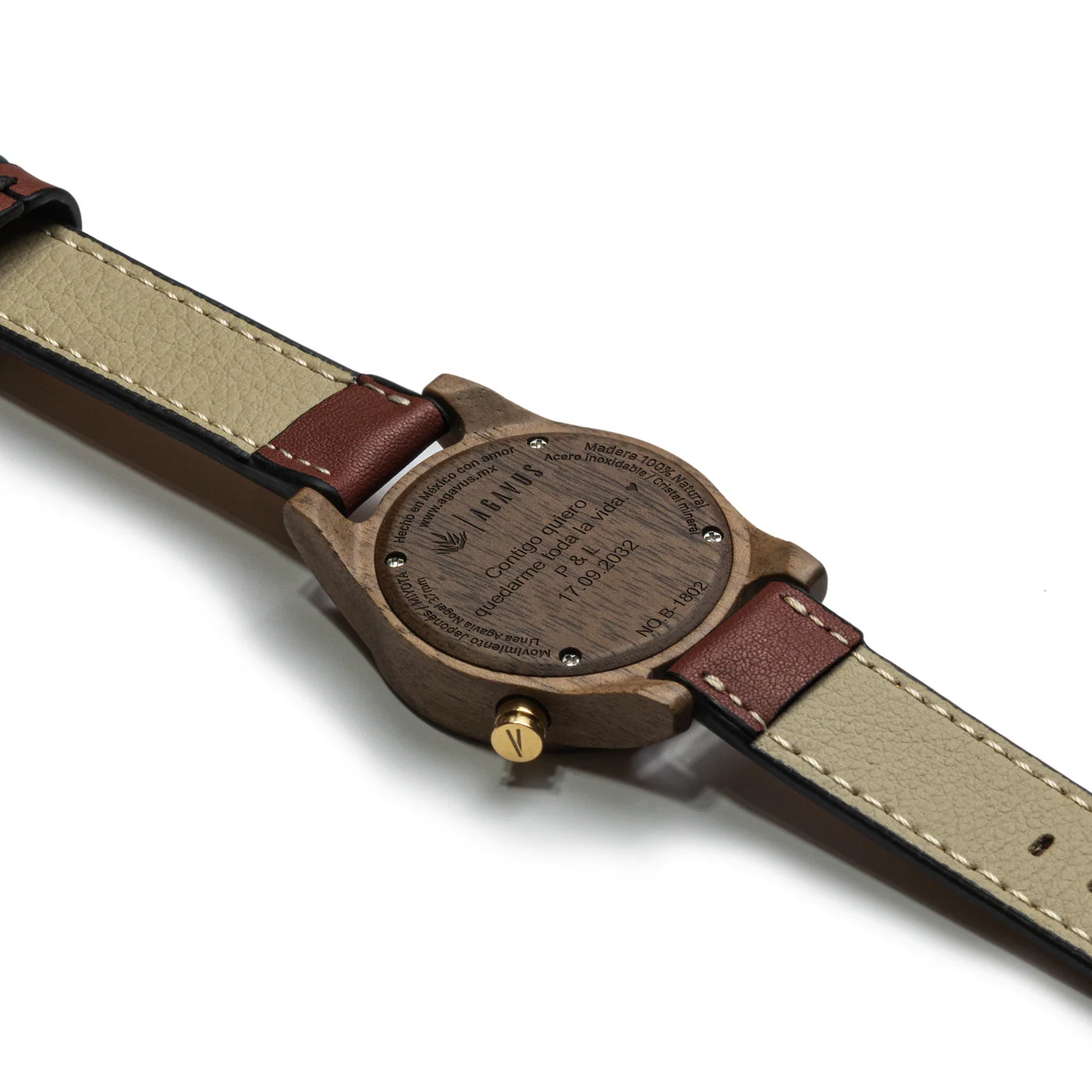 Agavia Line 37mm - Walnut thumbnail 3