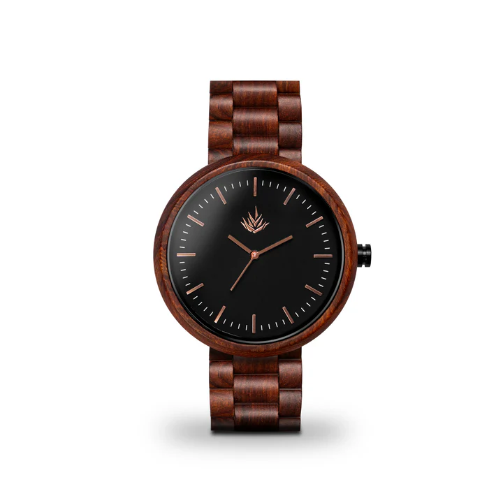 Agavia Line 44mm - Walnut / Black thumbnail 3