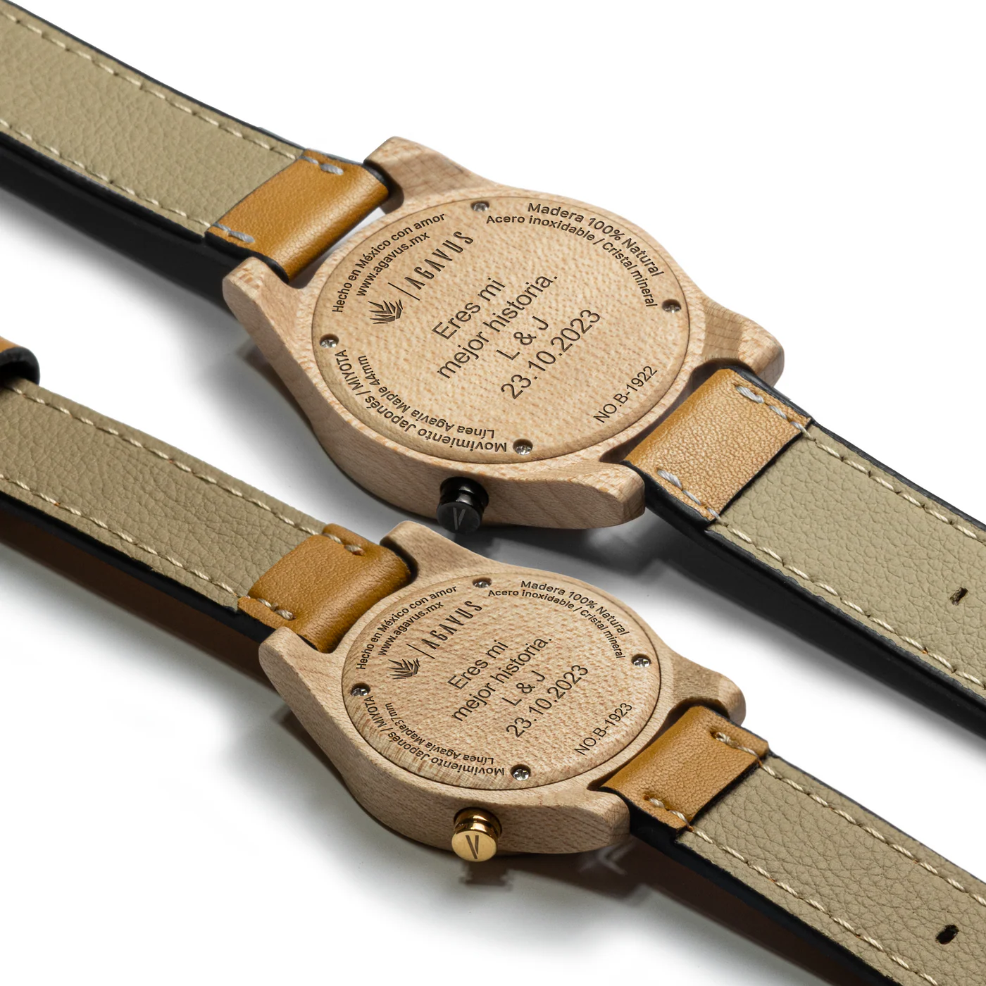 Agavia Line Pair 37mm and 44mm - Maple thumbnail 3