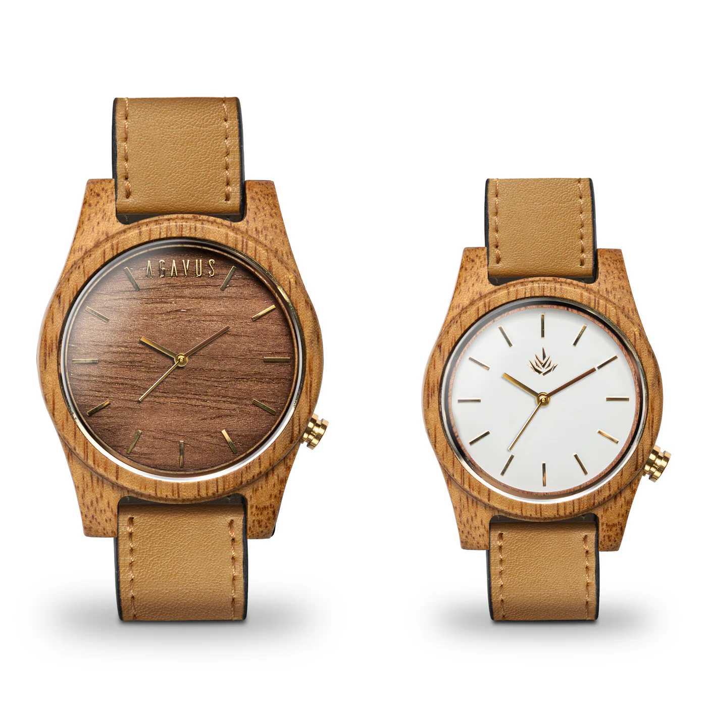 Agavia Line Pair 37mm and 44mm (Sapeli) - Mahogany thumbnail 2