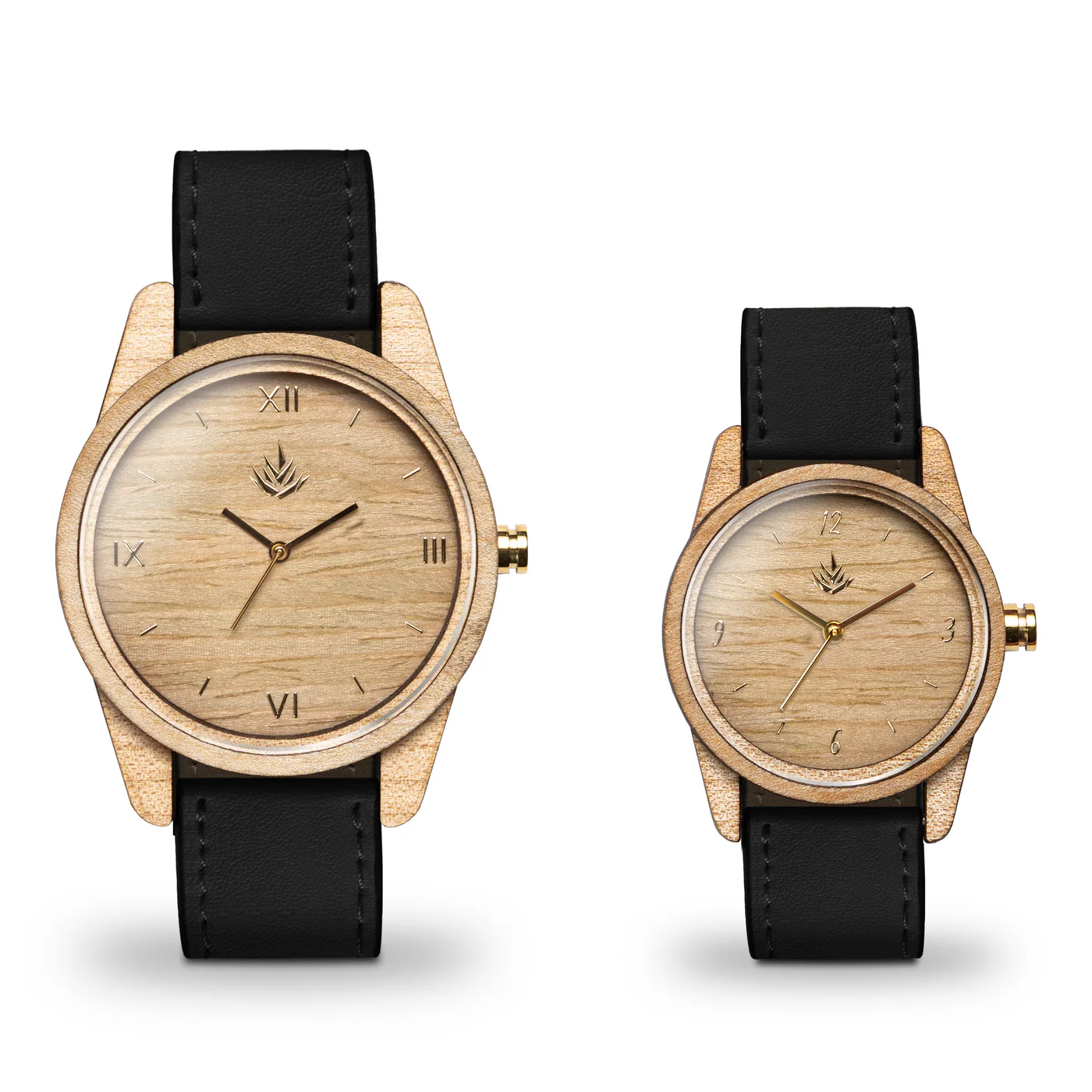Pair of Agavus Classic Maple 35mm and 44mm - Leather thumbnail 4