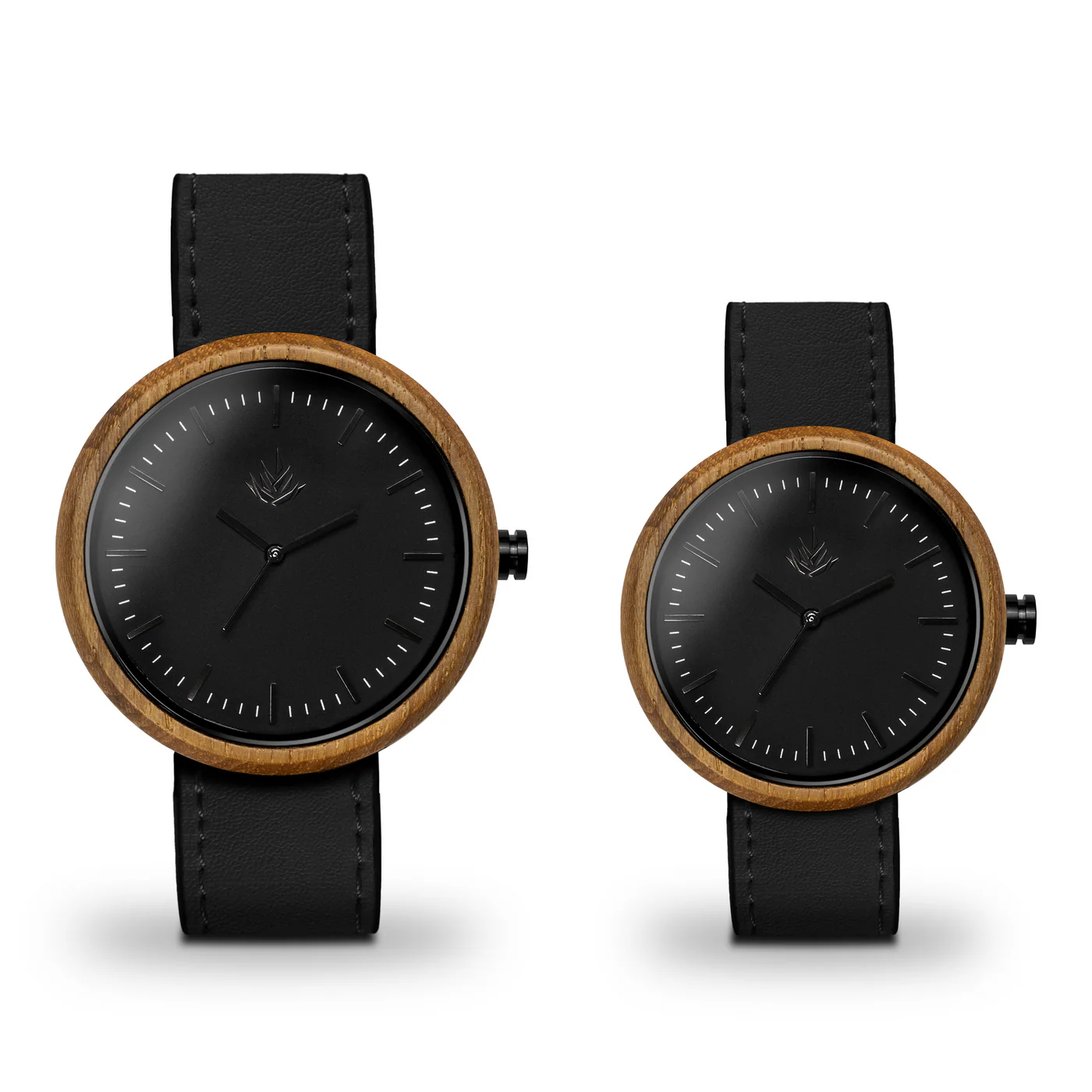 Pair of Agavus Special Edition Teak 37mm and 44mm - Leather thumbnail 3