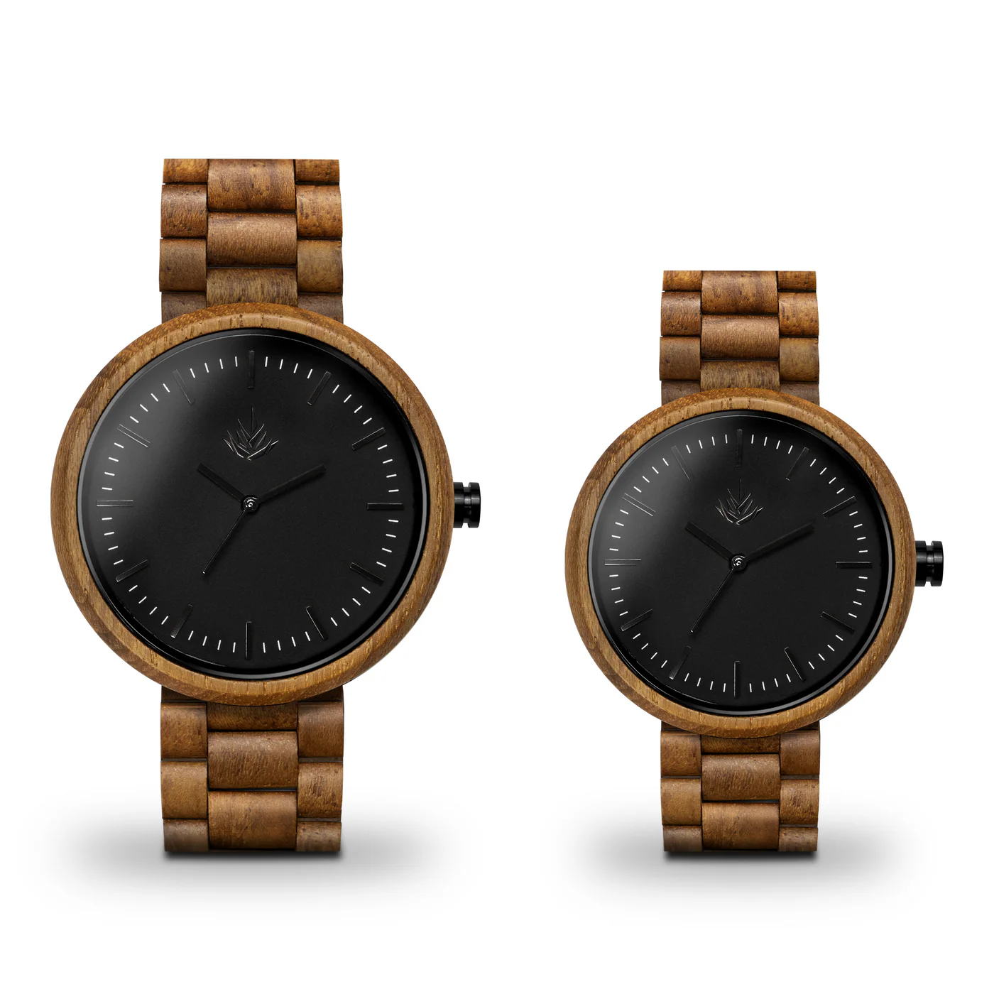Pair of Agavus Special Edition Teak 37mm and 44mm - Leather thumbnail 4