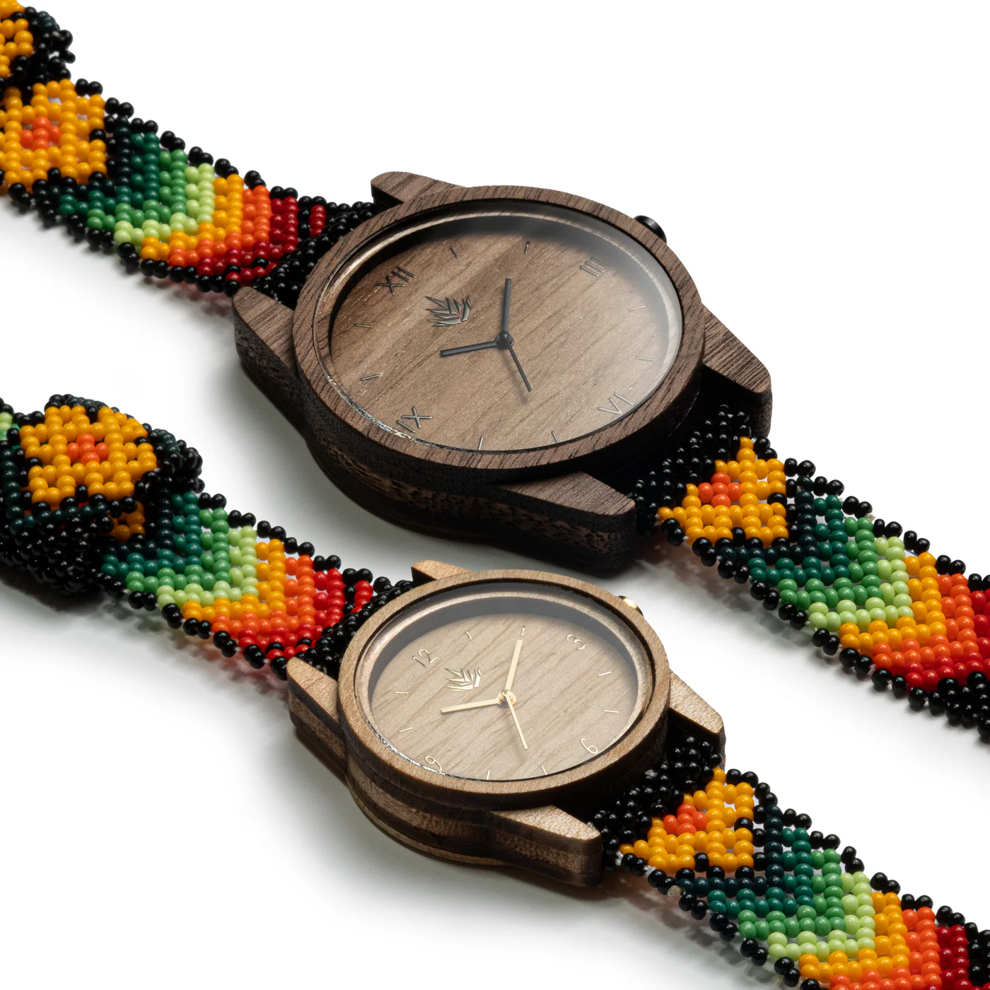 Pair of Classic Agavus Walnut 44mm and Maple 35mm - Wixárika thumbnail 4
