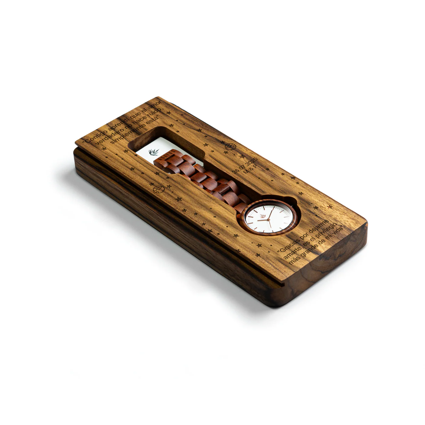 Special Edition Line 37mm - Red Sandalwood / Rose Gold / White thumbnail 4