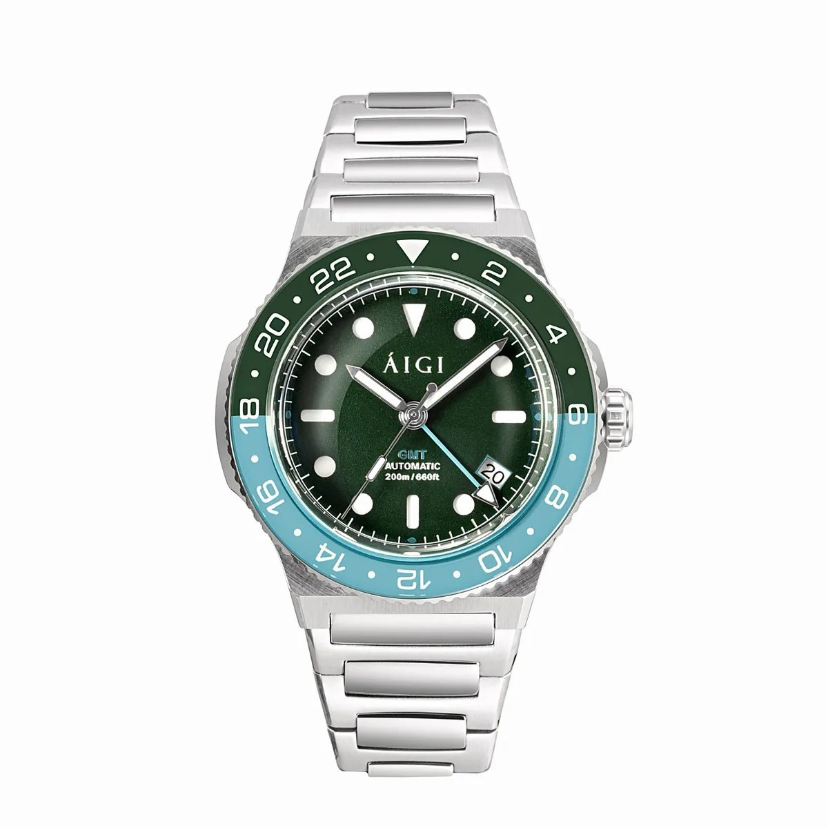 ARCTIC GMT - Blue / Green selected view