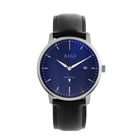 BARENTS SEA 40MM - BLACK LEATHER