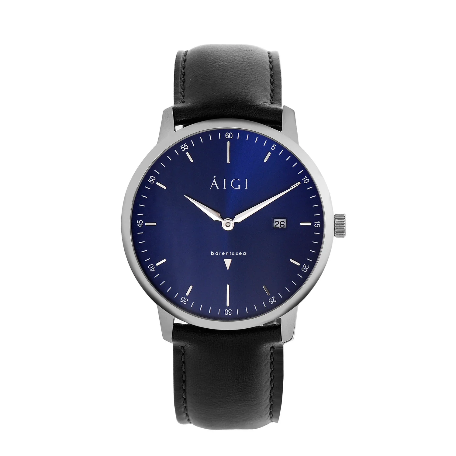 BARENTS SEA 40MM - BLACK LEATHER