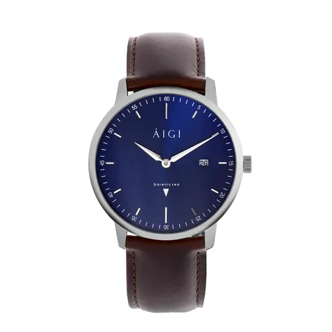 BARENTS SEA 40MM - BROWN LEATHER