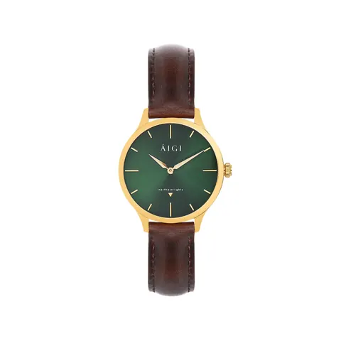 NORTHERN LIGHTS 32MM - BROWN LEATHER