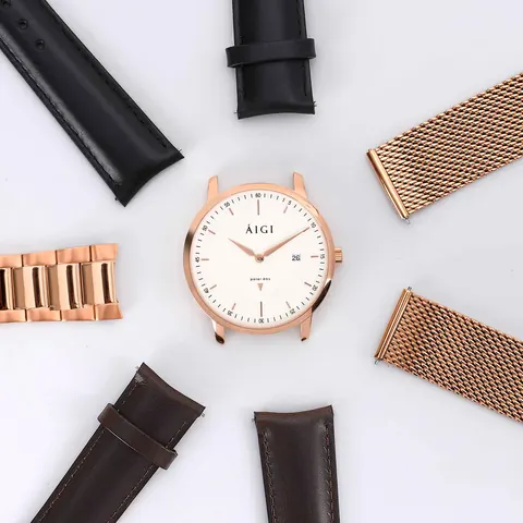 POLAR DAY 40MM - BROWN LEATHER