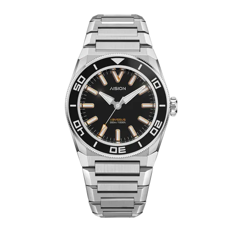 HANG ABYSSUS - Black Enamel Dial (lacquer) - Bracelet