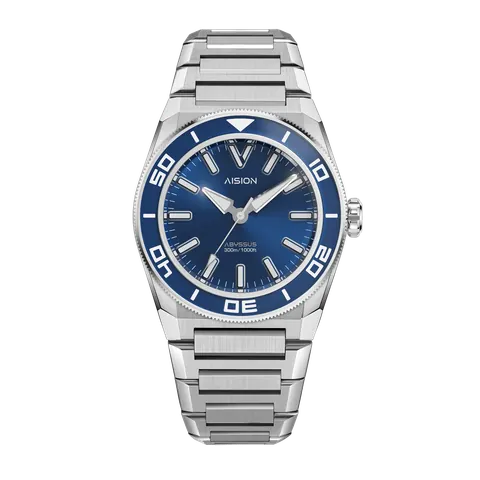 HANG ABYSSUS - Blue Sunburst Dial - Bracelet