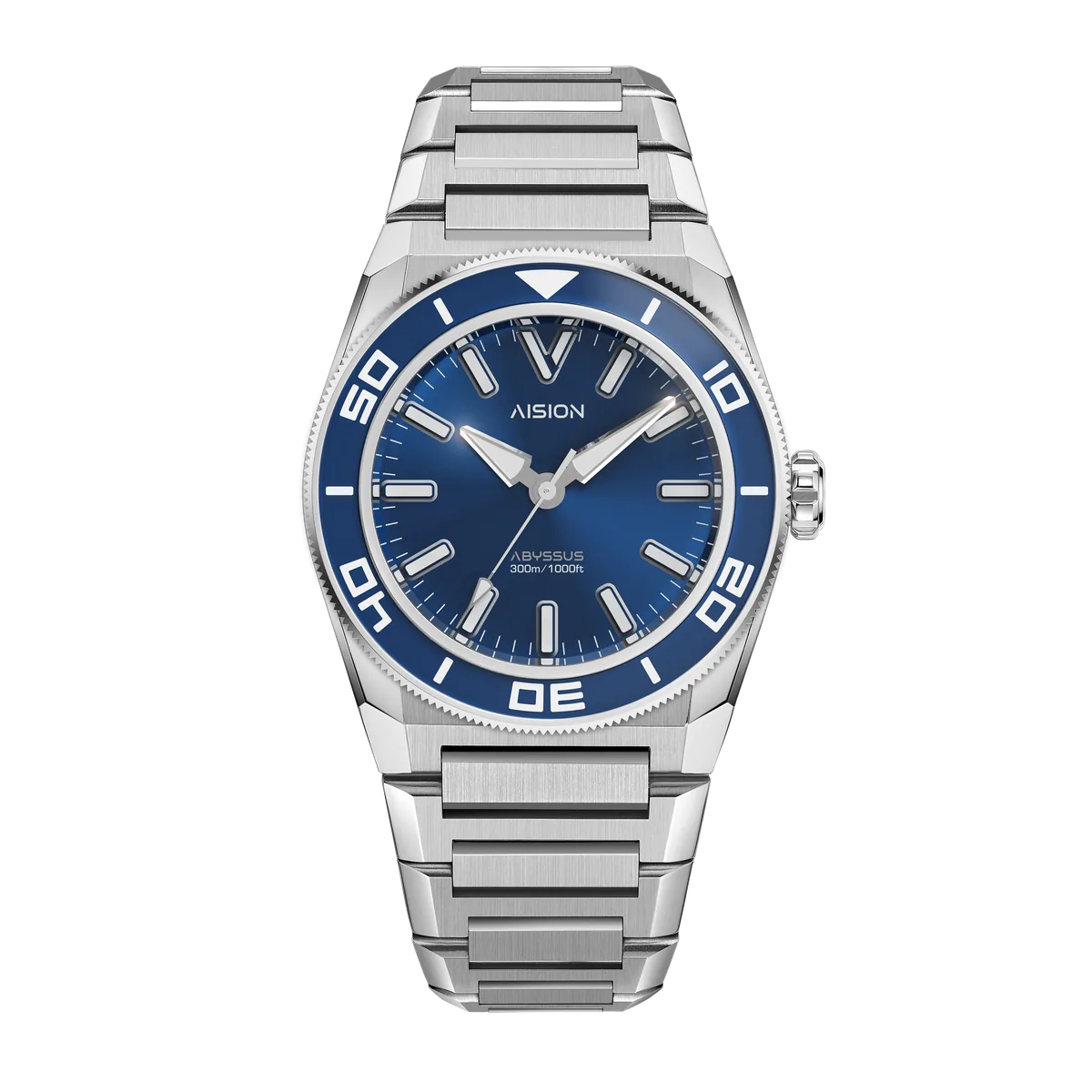 HANG ABYSSUS - Blue Sunburst Dial - Bracelet selected view