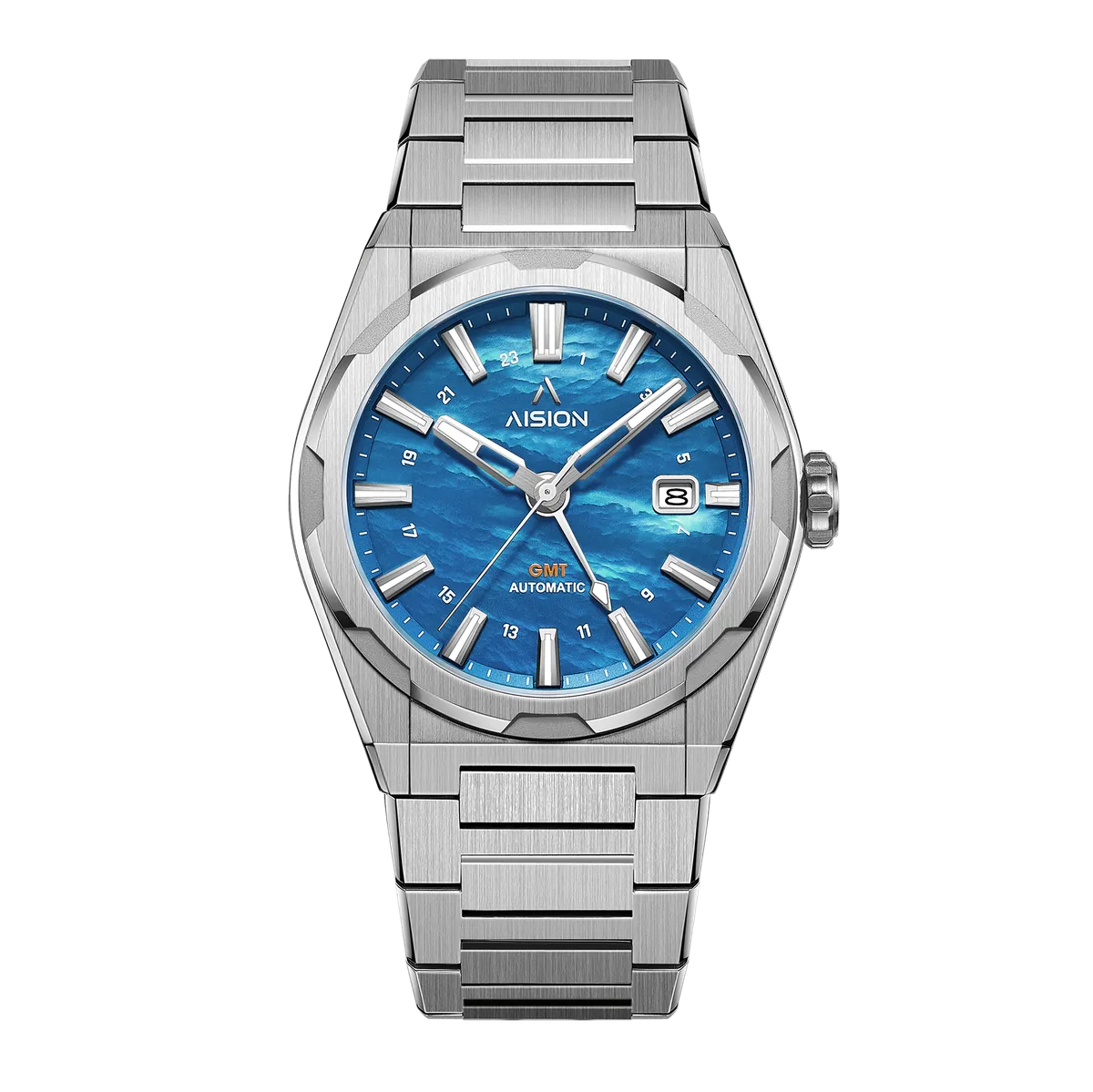 HANG GMT - Blue MOP Dial selected view