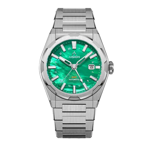 HANG GMT - Green MOP Dial