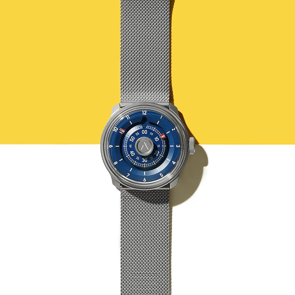 NGIZED - Layer-0 Suspended Dial - Blue Dial thumbnail 2