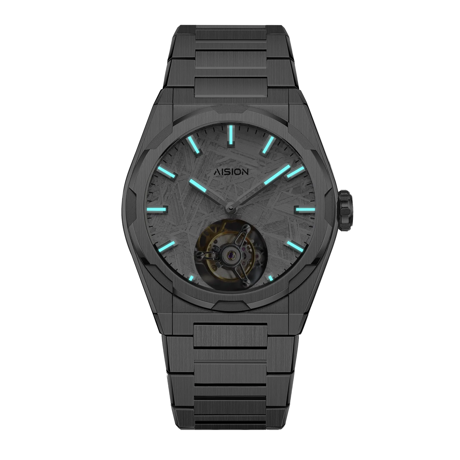 Tourbillon - Meteorite Dial - Silver