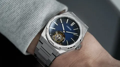 Tourbillon - Modern Minimalism Dial - Blue