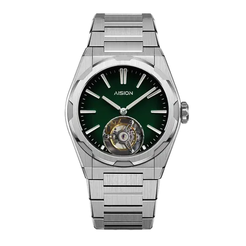 Tourbillon - Modern Minimalism Dial - Green
