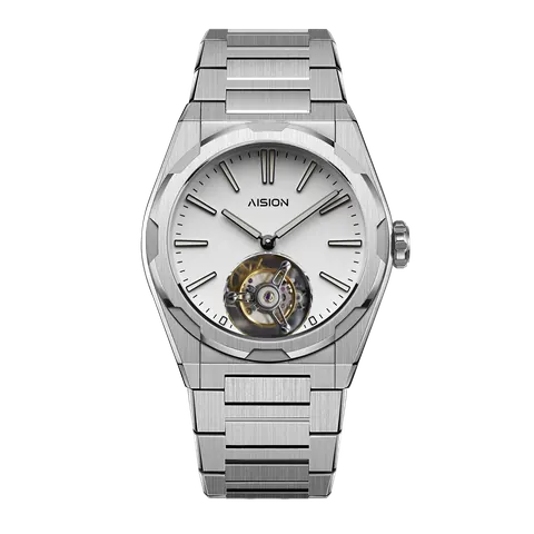 Tourbillon - Modern Minimalism Dial - White