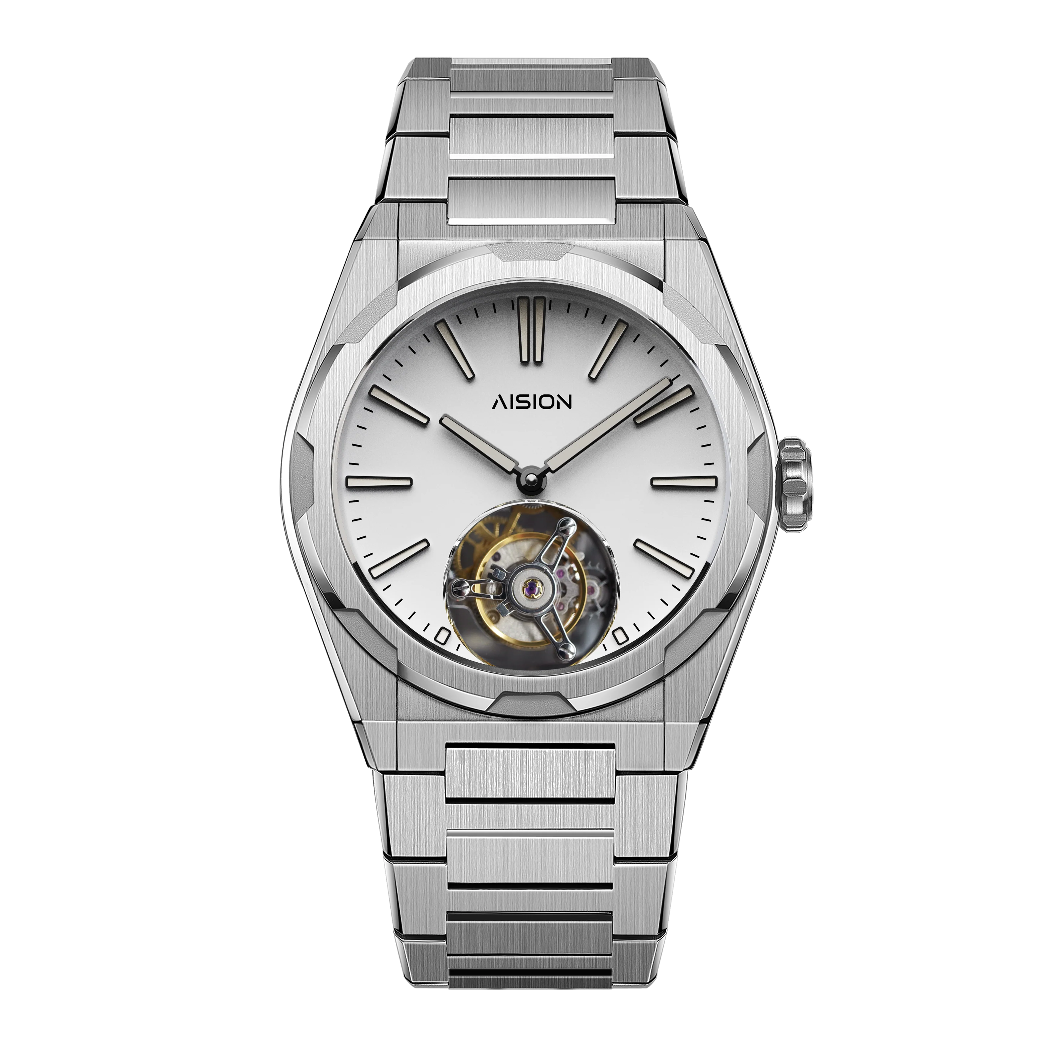 Tourbillon - Modern Minimalism Dial - White