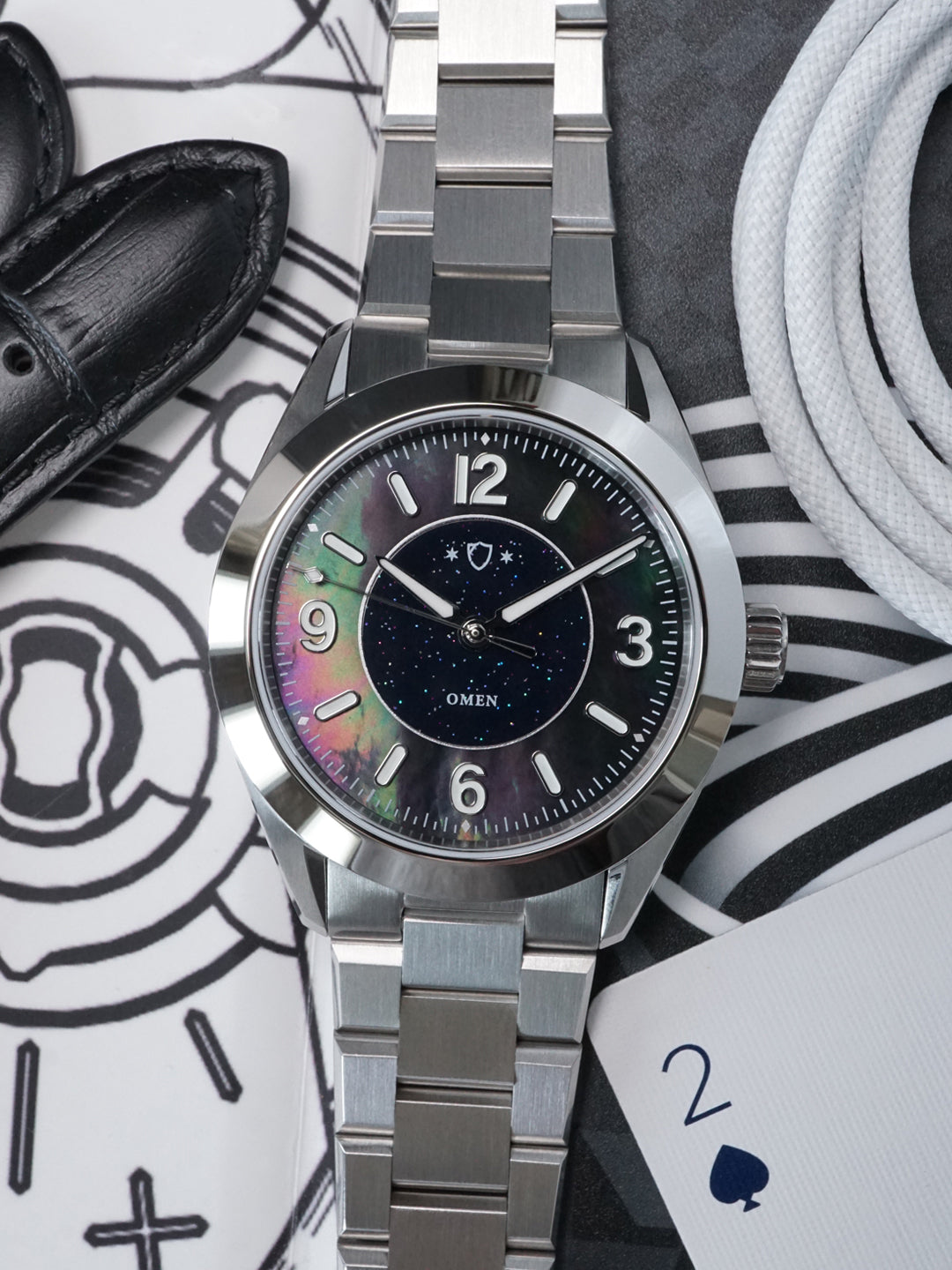 A3 Omen II - Aventurine / Black Mother of Pearl (Pre-Order) thumbnail 7