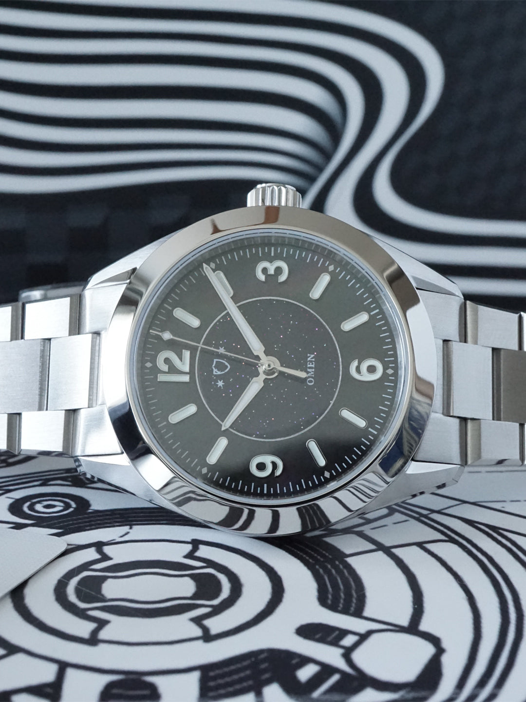 A3 Omen II - Aventurine / Black Mother of Pearl (Pre-Order) thumbnail 8