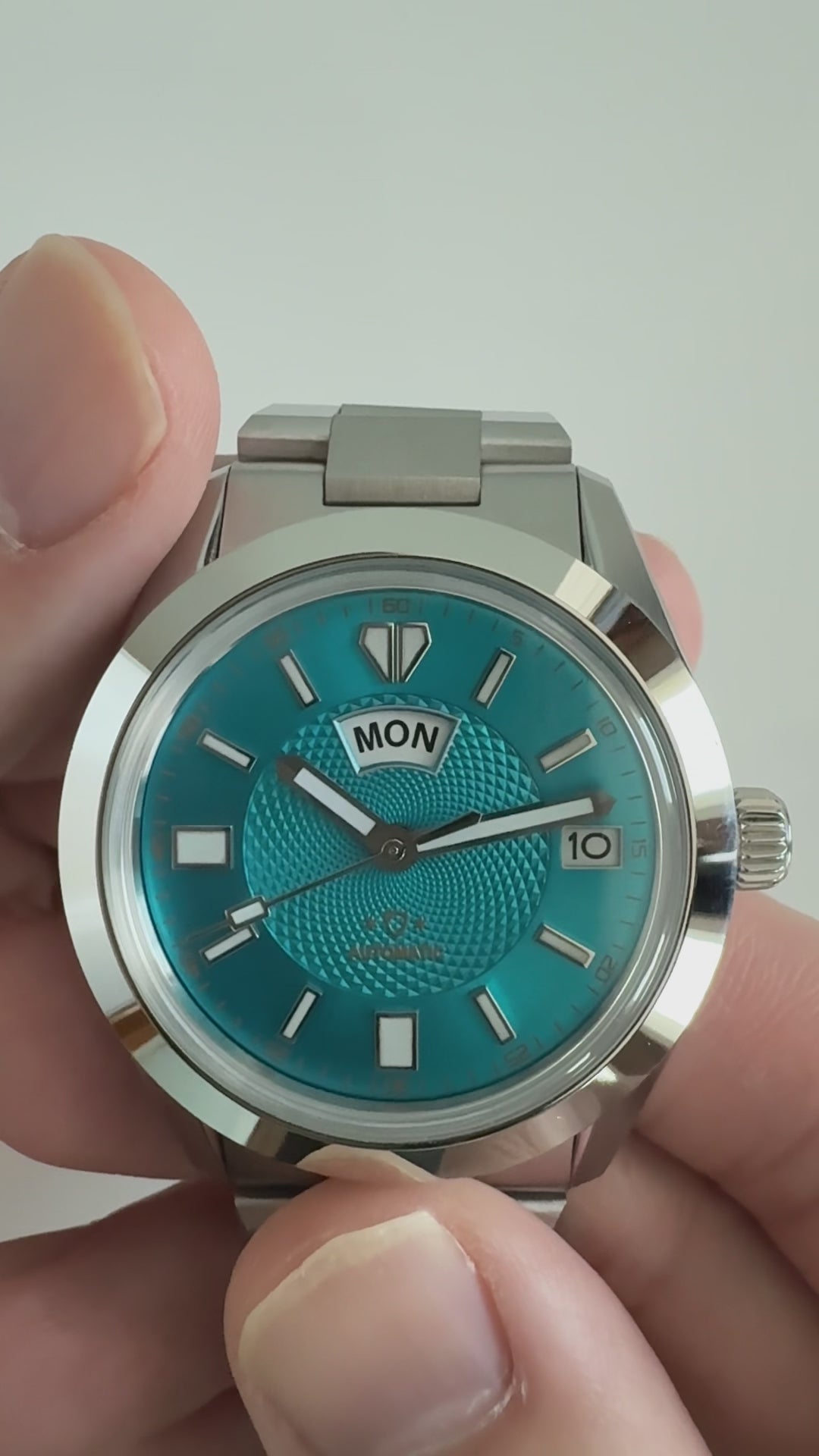 A5 Legacy X - Blue Sunburst with Guilloche thumbnail 6