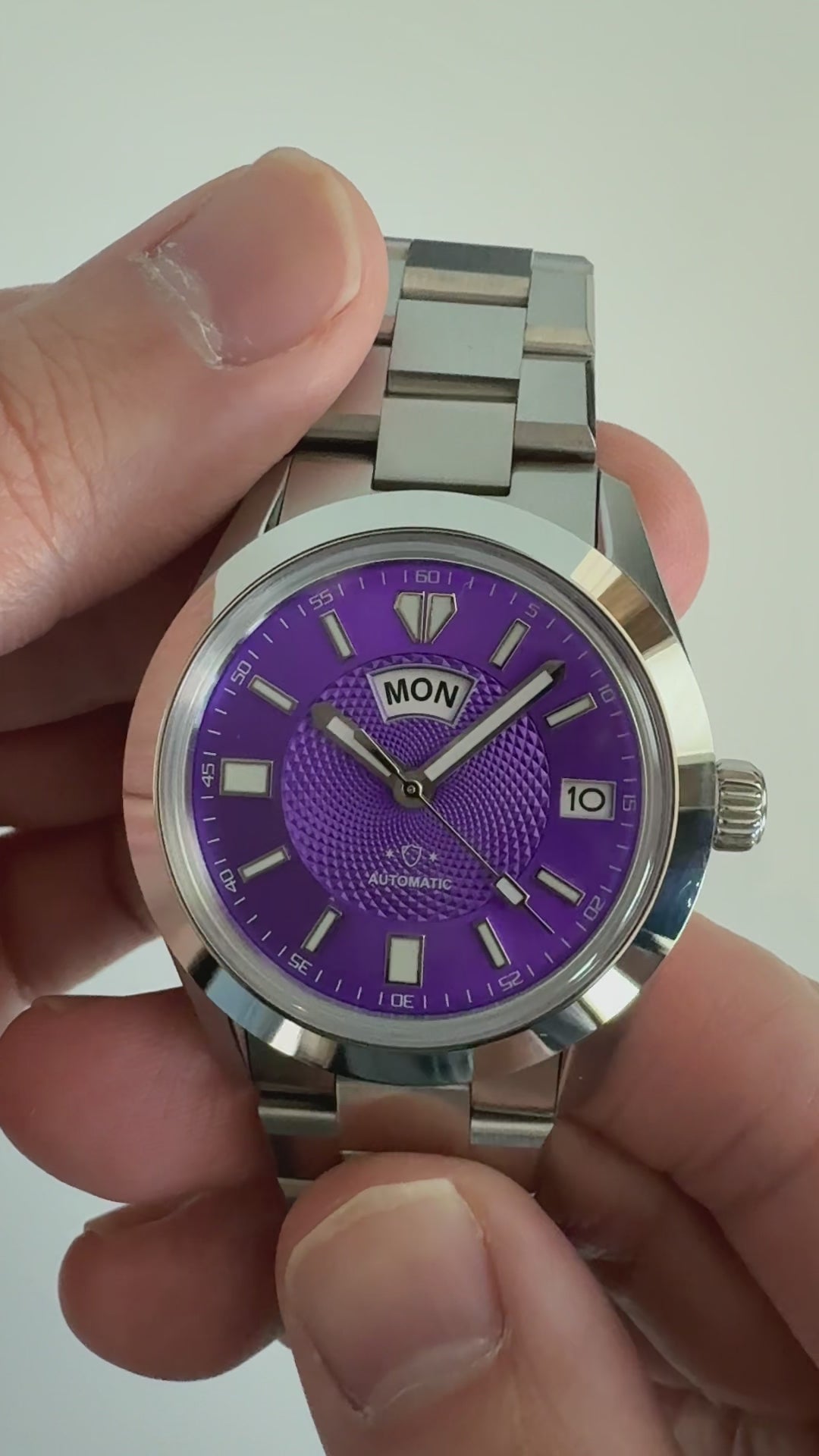 A5 Legacy X - Purple Sunburst with Guilloche thumbnail 7