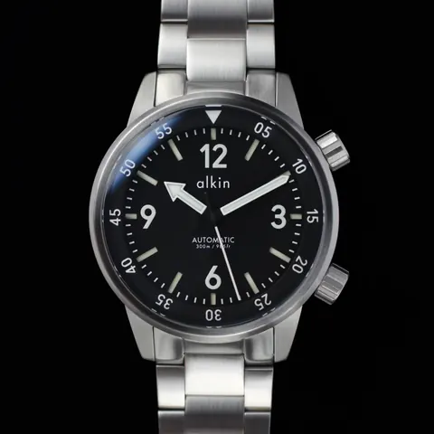 Model Two - Black Dial / SS Case