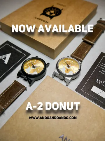 Ando x Leppen: A-2 Donut Limited Edition