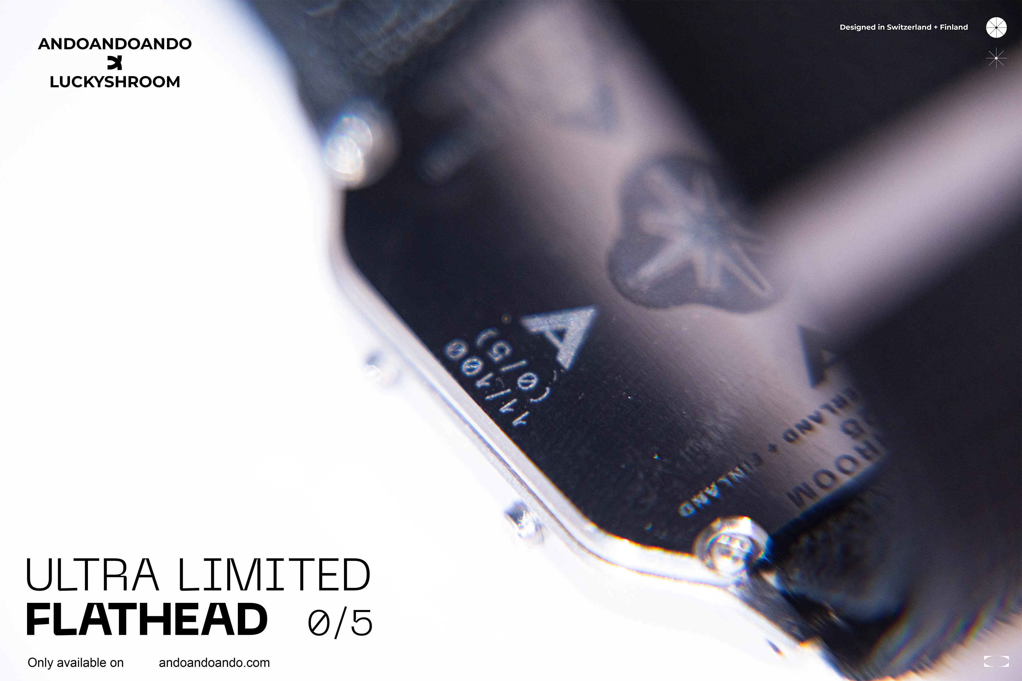 LUCKYSHROOM x ANDO : FLATHEAD ANDO EDITION limited to 5pcs thumbnail 4