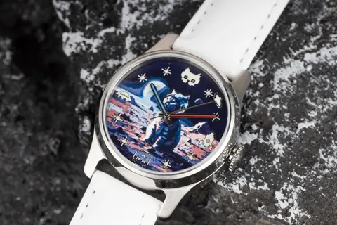 Moon Cat Watch 34mm