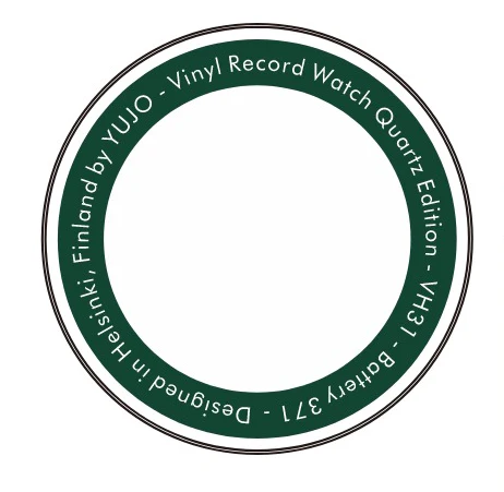 Vinyl Record Quartz: Midnight Green by AndoAndoAndo thumbnail 2