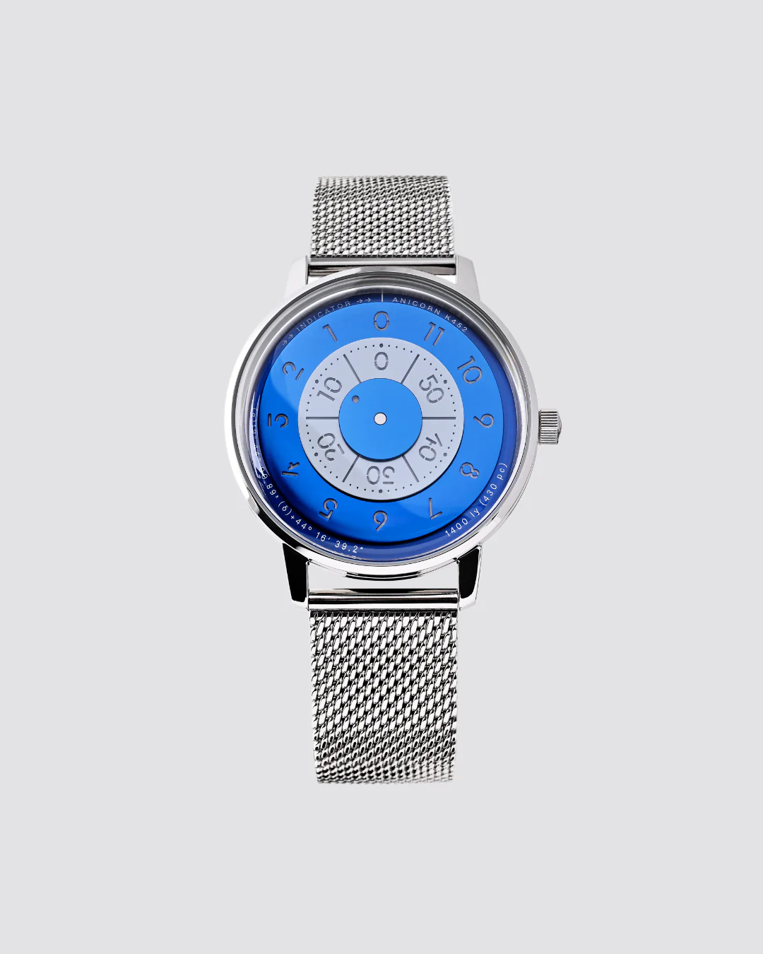 ANICORN Series K452 Space Automatic Watches - Azure  Phthalo Blue thumbnail 2